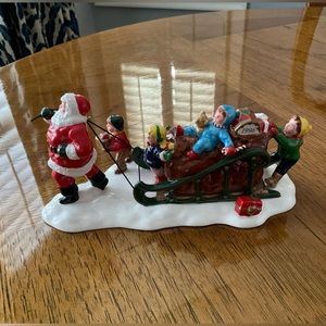 Department 56 Original Snow Village Santa Comes to Town 1996